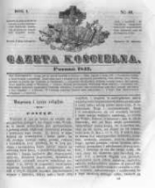 Gazeta Kościelna. 1843 R.1 nr42