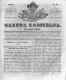 Gazeta Kościelna. 1843 R.1 nr45