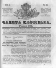 Gazeta Kościelna. 1843 R.1 nr50