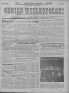 Goniec Wielkopolski: najstarszy i najtańszy niezależny dziennik demokratyczny 1930.01.22 R.54 Nr17