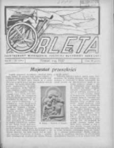 Orlęta: ilustrowany miesięcznik polskiej młodzieży szkolnej 1937 maj R.9 Nr9