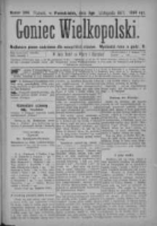 Goniec Wielkopolski: najtańsze pismo codzienne dla wszystkich stanów 1877.11.05 Nr206