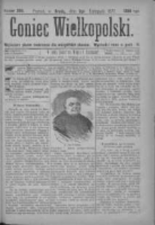 Goniec Wielkopolski: najtańsze pismo codzienne dla wszystkich stan&oacute;w 1877.11.07 Nr208