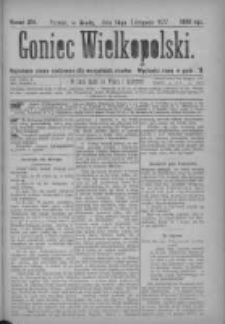 Goniec Wielkopolski: najtańsze pismo codzienne dla wszystkich stanów 1877.11.14 Nr214