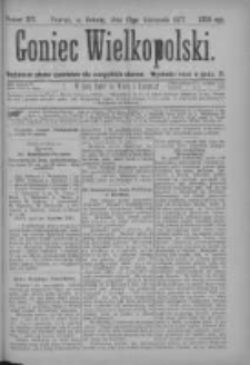 Goniec Wielkopolski: najtańsze pismo codzienne dla wszystkich stan&oacute;w 1877.11.17 Nr217