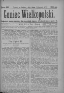 Goniec Wielkopolski: najtańsze pismo codzienne dla wszystkich stanów 1877.11.24 Nr223