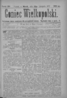 Goniec Wielkopolski: najtańsze pismo codzienne dla wszystkich stanów 1877.11.27 Nr225
