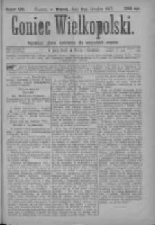 Goniec Wielkopolski: najtańsze pismo codzienne dla wszystkich stan&oacute;w 1877.12.11 Nr236
