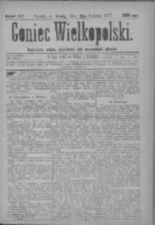Goniec Wielkopolski: najtańsze pismo codzienne dla wszystkich stan&oacute;w 1877.12.12 Nr237
