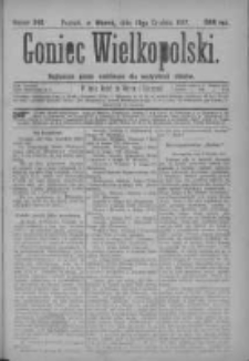 Goniec Wielkopolski: najtańsze pismo codzienne dla wszystkich stanów 1877.12.18 Nr242