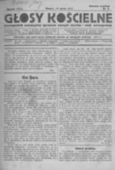 Głosy Kościelne. 1927 nr6