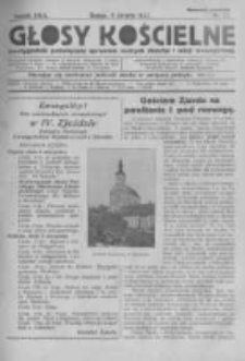 Głosy Kościelne. 1927 nr15