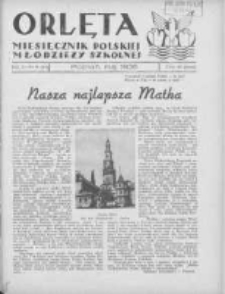Orlęta: miesięcznik polskiej młodzieży szkolnej 1938 maj R.10 Nr9
