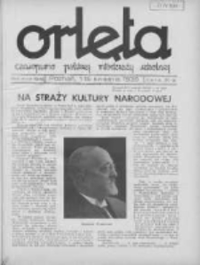Orlęta: miesięcznik polskiej młodzieży szkolnej 1939.04.15 R.11 Nr15/16