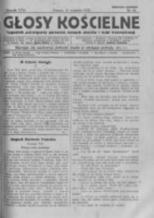 Głosy Kościelne. 1928 nr36