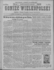 Goniec Wielkopolski: najstarszy i najtańszy niezależny dziennik demokratyczny 1930.02.09 R.54 Nr33