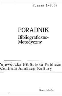 Poradnik Bibliograficzno-Metodyczny : 2005 z.1