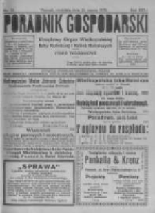 Poradnik Gospodarski. Pismo Tygodniowe. 1920.03.21 R.31 nr12