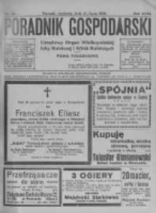 Poradnik Gospodarski. Pismo Tygodniowe. 1920.07.11 R.31 nr28