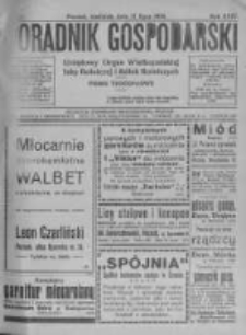 Poradnik Gospodarski. Pismo Tygodniowe. 1920.07.17 R.31 nr29