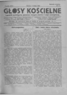 Głosy Kościelne. 1929 nr6