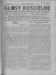 Głosy Kościelne. 1929 nr10