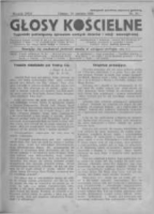 Głosy Kościelne. 1929 nr24