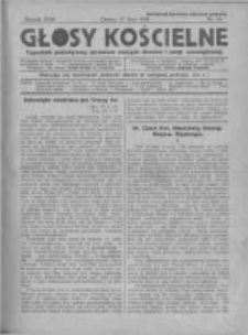 Głosy Kościelne. 1929 nr29