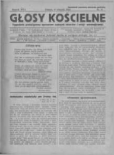 Głosy Kościelne. 1929 nr31