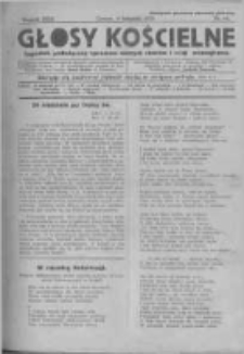 Głosy Kościelne. 1929 nr44