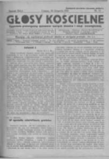 Głosy Kościelne. 1929 nr47
