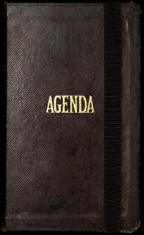 Raptularzyk Leonarda Niedźwieckiego z zapiskami z roku 1868