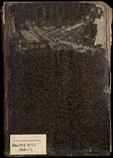 Dziennik wydatk&oacute;w domu Zamoyskich 1851-1854