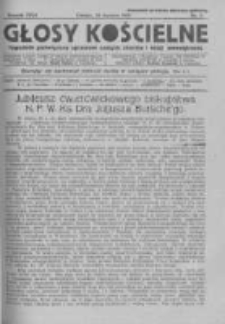 Głosy Kościelne. 1930 nr4