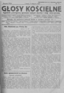 Głosy Kościelne. 1930 nr31