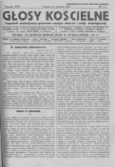 Głosy Kościelne. 1930 nr47