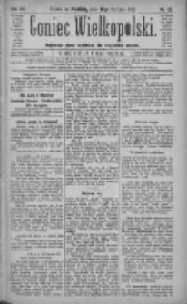 Goniec Wielkopolski: najtańsze pismo codzienne dla wszystkich stanów 1883.01.28 R.7 Nr22