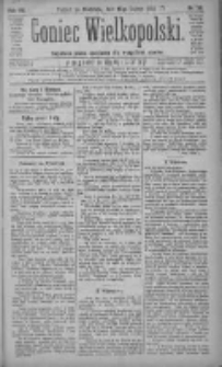 Goniec Wielkopolski: najtańsze pismo codzienne dla wszystkich stan&oacute;w 1883.02.18 R.7 Nr39