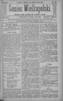 Goniec Wielkopolski: najtańsze pismo codzienne dla wszystkich stan&oacute;w 1883.02.20 R.7 Nr40