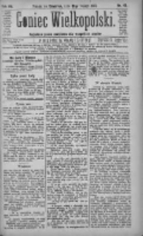 Goniec Wielkopolski: najtańsze pismo codzienne dla wszystkich stan&oacute;w 1883.02.22 R.7 Nr42