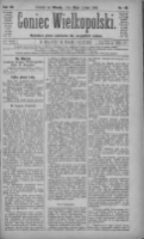 Goniec Wielkopolski: najtańsze pismo codzienne dla wszystkich stan&oacute;w 1883.02.27 R.7 Nr46
