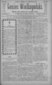 Goniec Wielkopolski: najtańsze pismo codzienne dla wszystkich stan&oacute;w 1883.03.13 R.7 Nr58