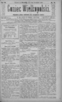 Goniec Wielkopolski: najtańsze pismo codzienne dla wszystkich stan&oacute;w 1883.04.01 R.7 Nr74