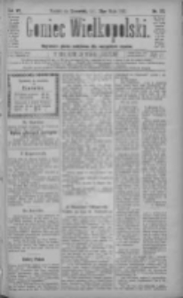 Goniec Wielkopolski: najtańsze pismo codzienne dla wszystkich stan&oacute;w 1883.05.31 R.7 Nr121