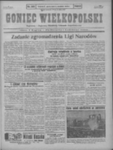 Goniec Wielkopolski: najstarszy i najtańszy niezależny dziennik demokratyczny 1929.09.06 R.53 Nr205