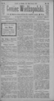Goniec Wielkopolski: najtańsze pismo codzienne dla wszystkich stan&oacute;w 1885.02.11 R.9 Nr33