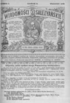 Wiadomości Salezyańskie. 1898 R.2 nr9