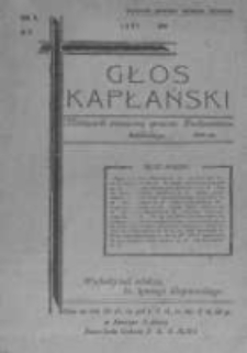 Głos Kapłański. 1928 R.2 nr2