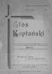 Głos Kapłański. 1930 R.4 nr2