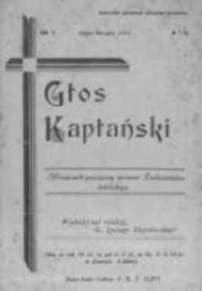 Głos Kapłański. 1931 R.5 nr7-8